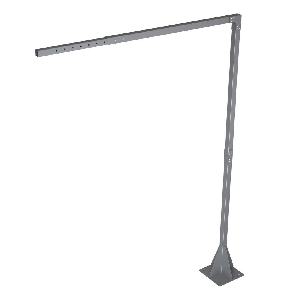 Telescopic pipe support